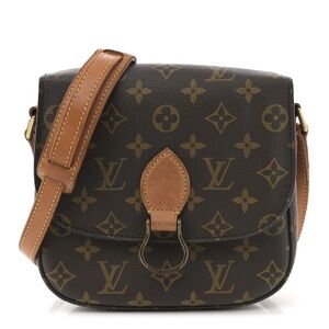 Louis Vuitton Brown Monogram Crossbody Bag
